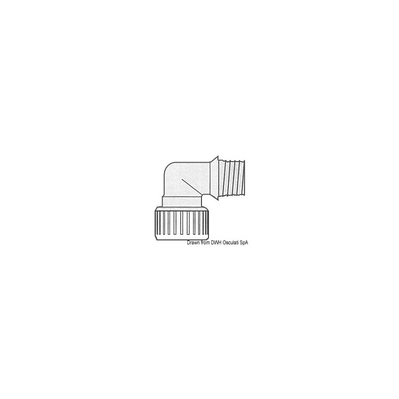 
Coude laiton 1/2" Hydrofix femelle/mâle 
