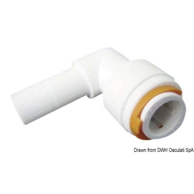 Raccord 90+ femelle + fusée | EAN 8033137047626 Ref 17.111.14