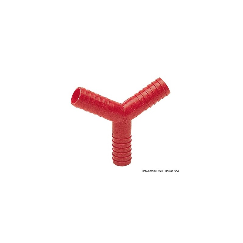 
Raccord Y nylon 14 mm 
