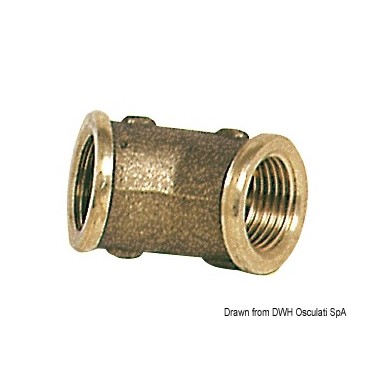 Raccord coudé 45+ femelle/femelle 1"1/4 | EAN 8033137097287 Ref 17.120.04