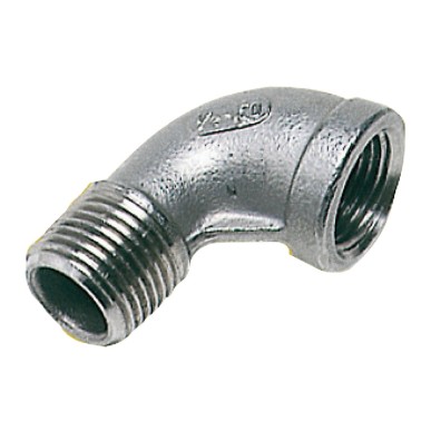 Raccord coude 90+ mâle/femelle 3/8" | EAN 8033137097416 Ref 17.124.01