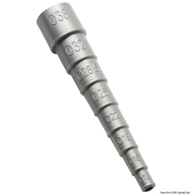 Adaptateur universel + embout 13 to 38 mm | EAN 8033137097553 Ref 17.175.38