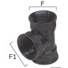 
Raccord T thermopolymère 1/2"-1/2" 
