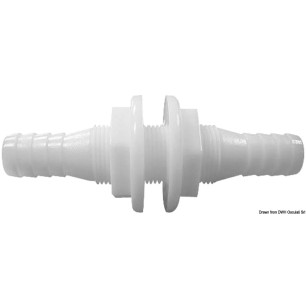 Passe-coque nylon blanc 19/20 mm | EAN 8033137099847 Ref 17.237.10