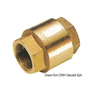 Clapet anti-retour laiton 3/4" | EAN 8033137099649 Ref 17.232.03