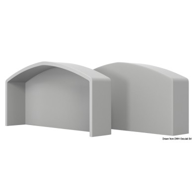 Terminal QBE 65 gris RAL 7047 | EAN 8033137214011 Ref 44.105.01