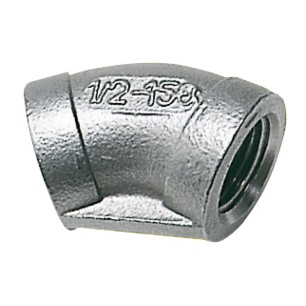Raccord coudé 45+ femelle/femelle 1" | EAN 8033137098512 Ref 17.220.04