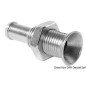 
Mini passe-coque AISI 316 au ras 1/4" 
