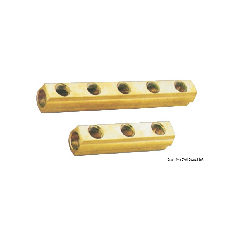 
Collecteur linéaire 5 voies 1" x 1/2" 
