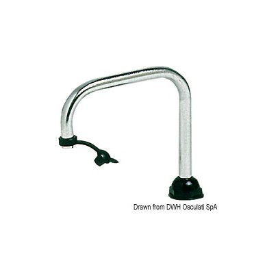 Bec téléscopique aluminium+ nylon | EAN 8033137002724 Ref 17.288.80