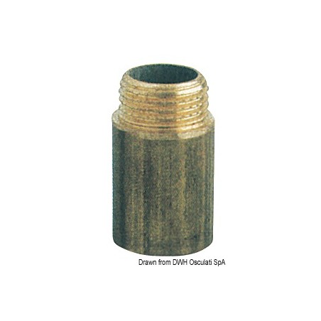 
Rallonge laiton mâle/femelle 3/4" x 40 mm 
