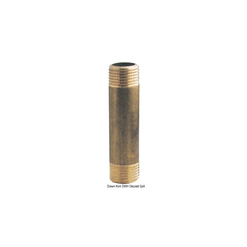 Raccord rallonge en laiton 3/4" x 100 mm
Raccord rallonge en laiton 3/4" x 100 mm
