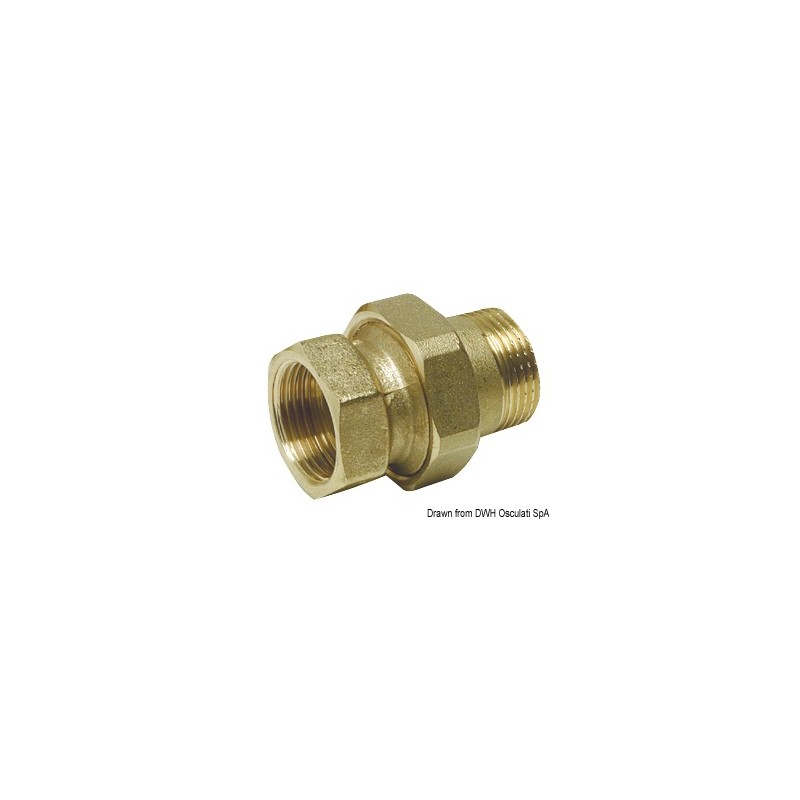 Raccord 3 pièces droit 1/2 "
Raccord 3 pièces droit 1/2 "