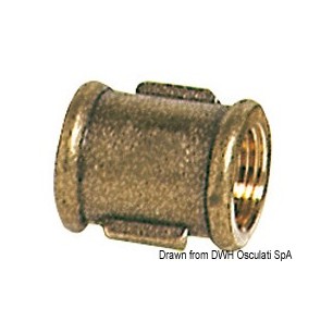 Manchon laiton femelle/femelle 3/4" | EAN 8033137100154 Ref 17.270.02