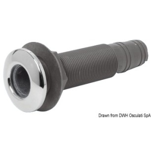Passe-coque long nylon/fibre verre 1"3/8 x 29/32mm | EAN 8033137002892 Ref 17.327.15