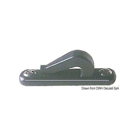 Crochet nylon noir p. retenir écoute spi | EAN 8033137166242 Ref 58.248.00