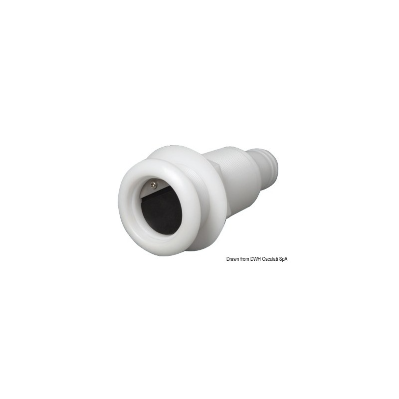 
Passe-coque nylon/fibre verre 2"1/4 38mm no retour 
