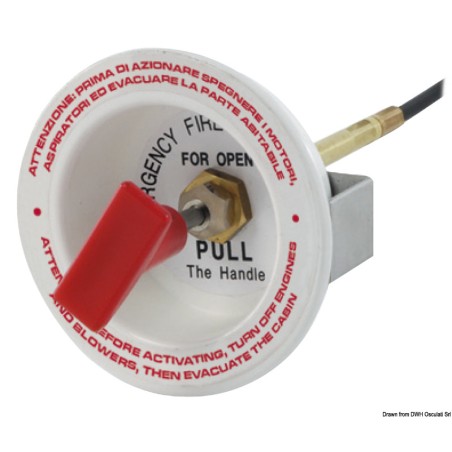 Bloc encastrable FIRE EXTINGUISHER | EAN 8033137012006 Ref 17.450.96