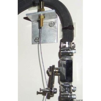 Etrier inox p. commande flexible distance | EAN 8033137103186 Ref 17.450.30