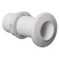 
Passe-coque fileté plastique blanc 1"1/4 
