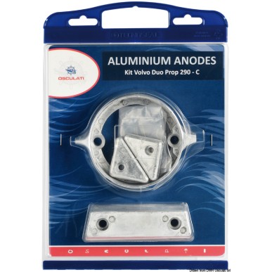 Kit anode moteurs Volvo 290 DP aluminium | EAN 8033837069270 Ref 43.344.01