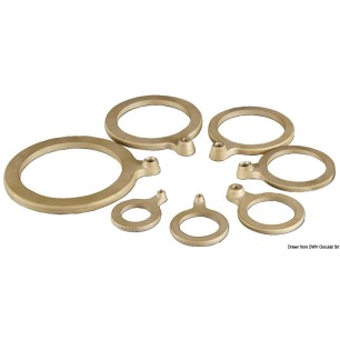 Rondelle laiton 1" 1/4 raccordement câble de terre | EAN 8033137206627 Ref 17.342.05