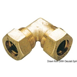Raccord 90+ laiton 12 mm | EAN 8033137102752 Ref 17.410.21