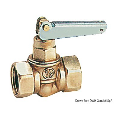 Robinet interruption carburant 3/8" | EAN 8033137102547 Ref 17.400.00