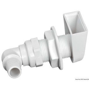 Videur 90+ plastique blanc 1" x 19 mm | EAN 8033137102363 Ref 17.354.81
