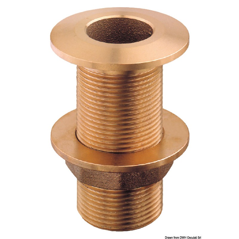 
Passe-coque en bronze GUIDI 1" 
