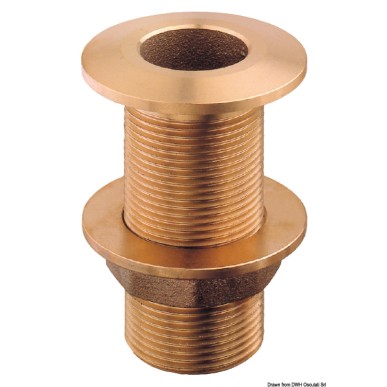 Passe-coque bronze GUIDI 1"1/4 | EAN 8033137206764 Ref 17.551.05