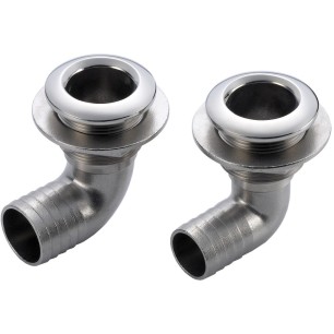 Passe-coque coudé 90+ 1"1/2 x 38 mm | EAN 8033137103469 Ref 17.526.05