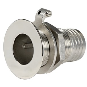Passe-coque au ras AISI 316 1"1/2 x 44 mm | EAN 8033137103384 Ref 17.524.05