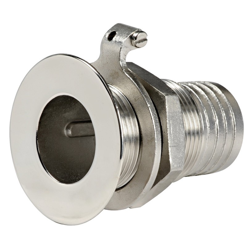 
Passe-coque au ras AISI 316 1/2" x 19 mm 
