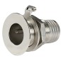 
Passe-coque au ras AISI 316 1/2" x 19 mm 
