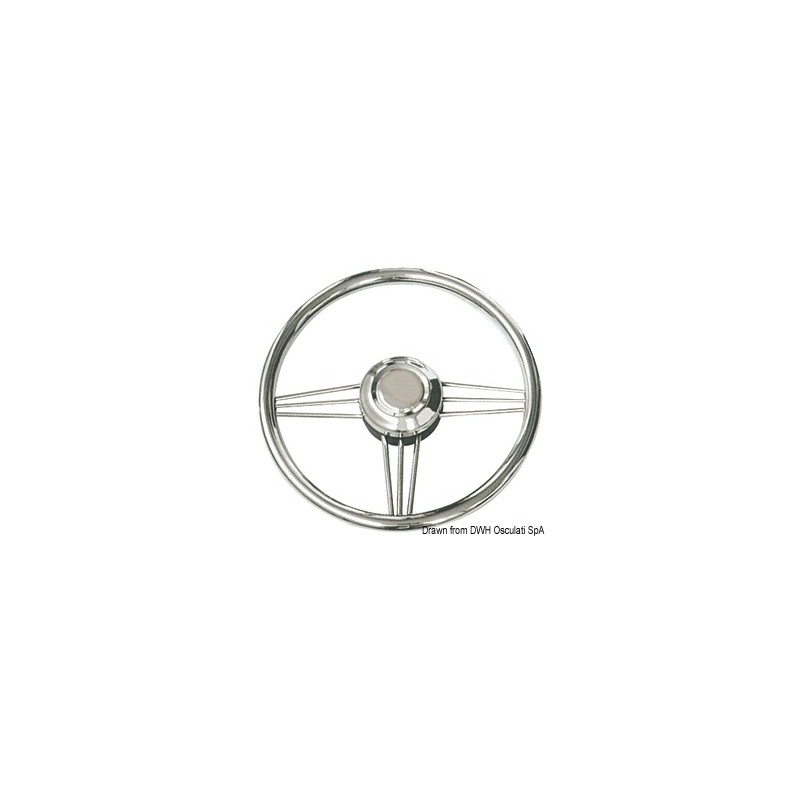 
Volant inox poli miroir 350 mm 
