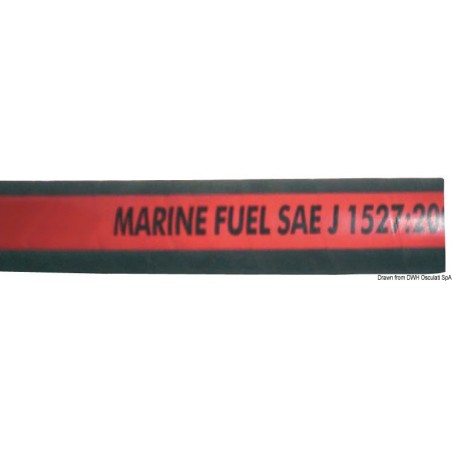 Tuyau lisse p. carburant classe A1 25 x 35,5 mm | EAN 8033137104558 Ref 17.751.25