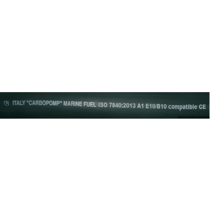 
Tuyau lisse p. carburant classe A1 10 x 19 mm 
