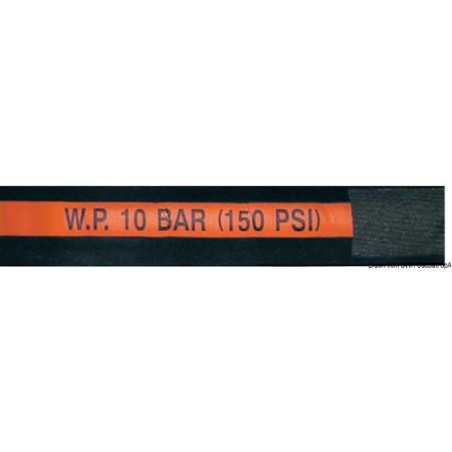 Tuyau Hot Water caoutchouc spécial 15,8 x 23 mm | EAN 8033137104428 Ref 17.740.16