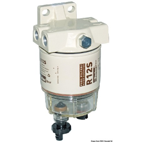 Séparateur eau-carburant RACOR 57 l/h | EAN 8033137104053 Ref 17.675.01