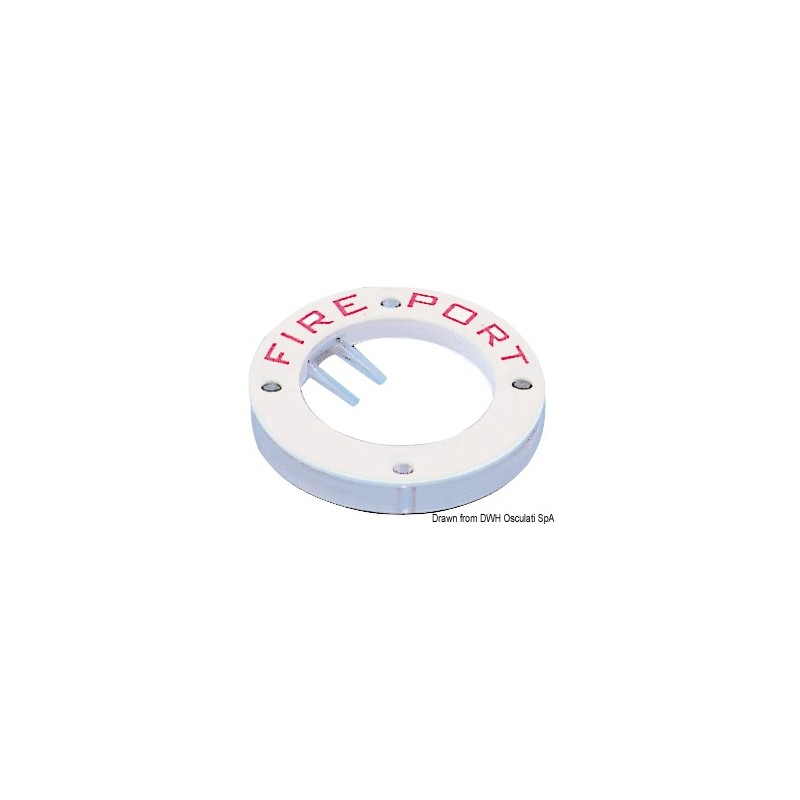 Trappe coupe-feu Fire Port plastic blanc
Trappe coupe-feu Fire Port plastic blanc