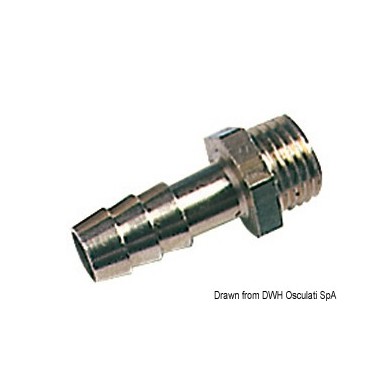 Raccord p. tuyaux embout 8 mm | EAN 8033137103773 Ref 17.660.02