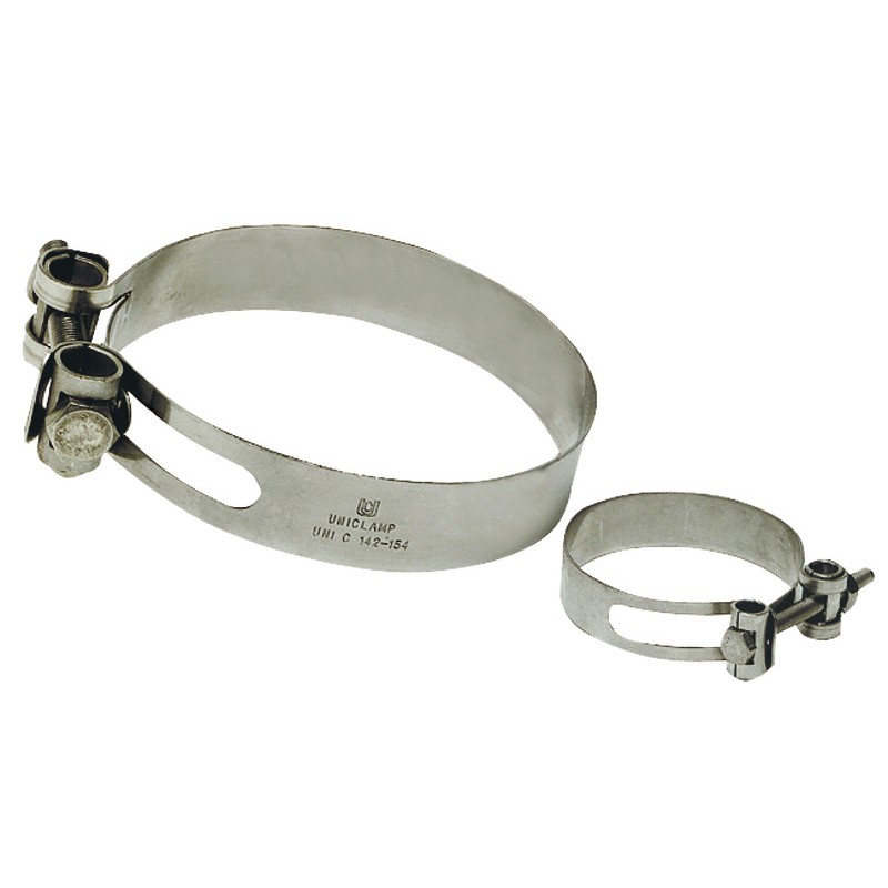 
Collier de serrage Heavy Duty AISI 316 74/82 mm 
