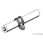 
Collier de serrage inox caoutchouté 12 mm 
