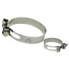 
Collier de serrage Heavy Duty AISI 316 118/126 mm 
