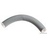 
Tuyau avec spirale en PVC gris SUPERFLEX Ø 30 mm 
