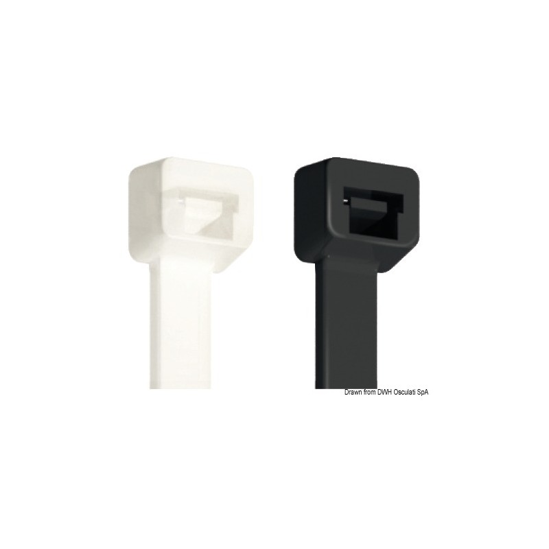 
Collier en nylon noir 12,5 x 500 mm 
