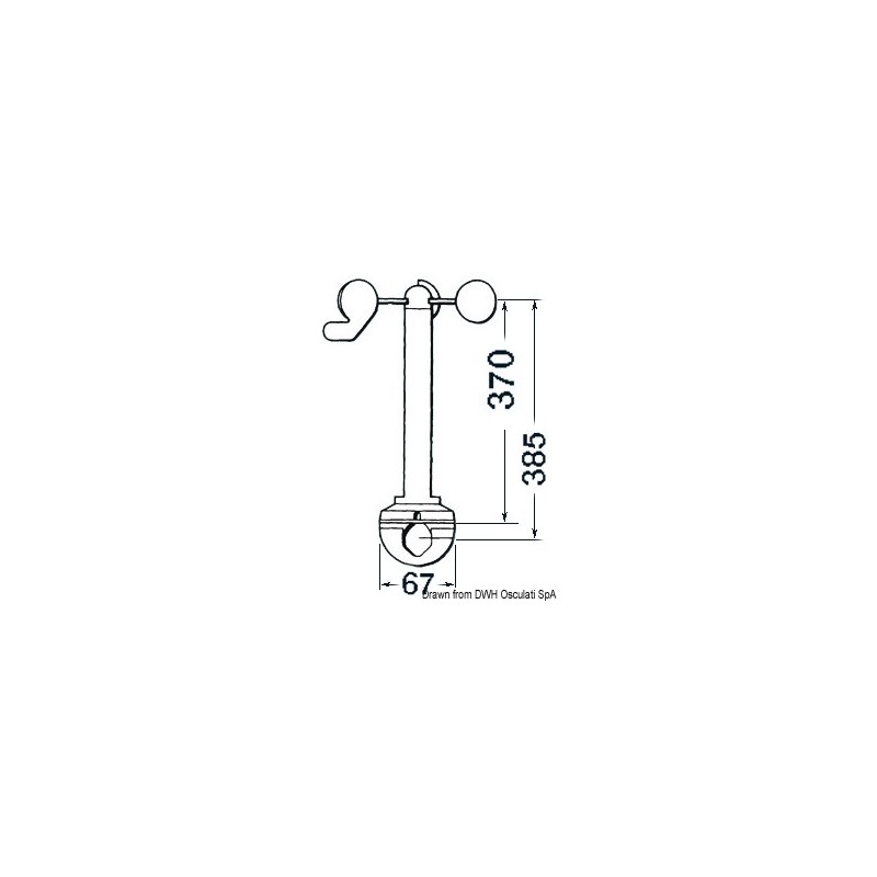 
Raymarine Wind Z195 transducer 

