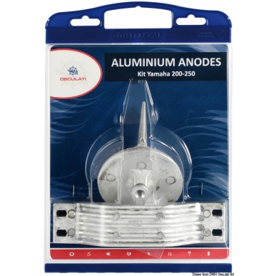 Kit anode hors-bords Yamaha 200/250 zinc | EAN 8033837069447 Ref 43.352.00