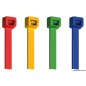 
Collier en nylon jaune 4,8 x 200 mm 
